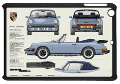 Porsche 911SC Cabriolet 1982-84 Small Tablet Covers
